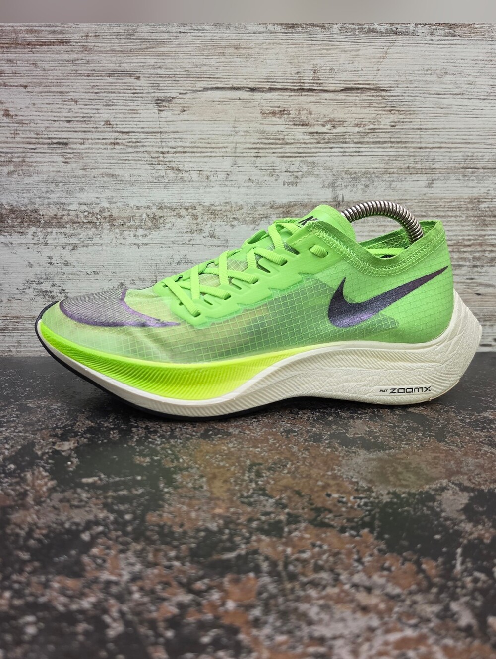Mens Nike Vaporfly NEXT% Running Shoes Sz 6.5 Eur 39 AO4568 300 Electric Green